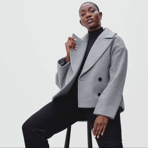 Everlane The ReWool Peacoat